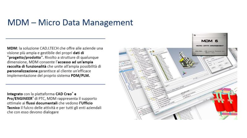 CAD.I.TECH comunica: MDM Free Access Program